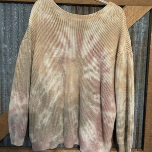 Cozy Tie-Dye Sweater
